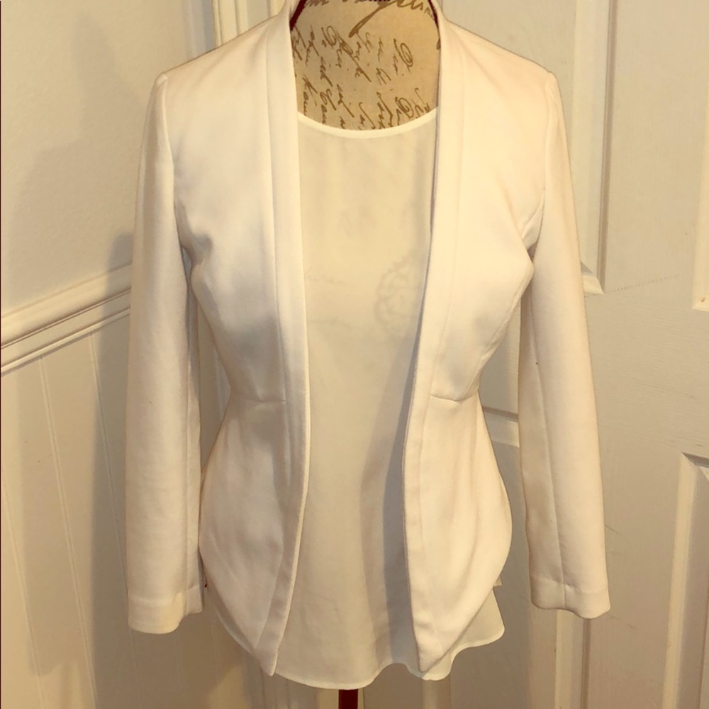 White blazer